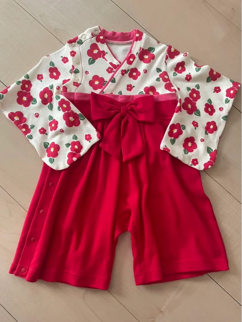 嬰兒連身衣 袴 的縮圖