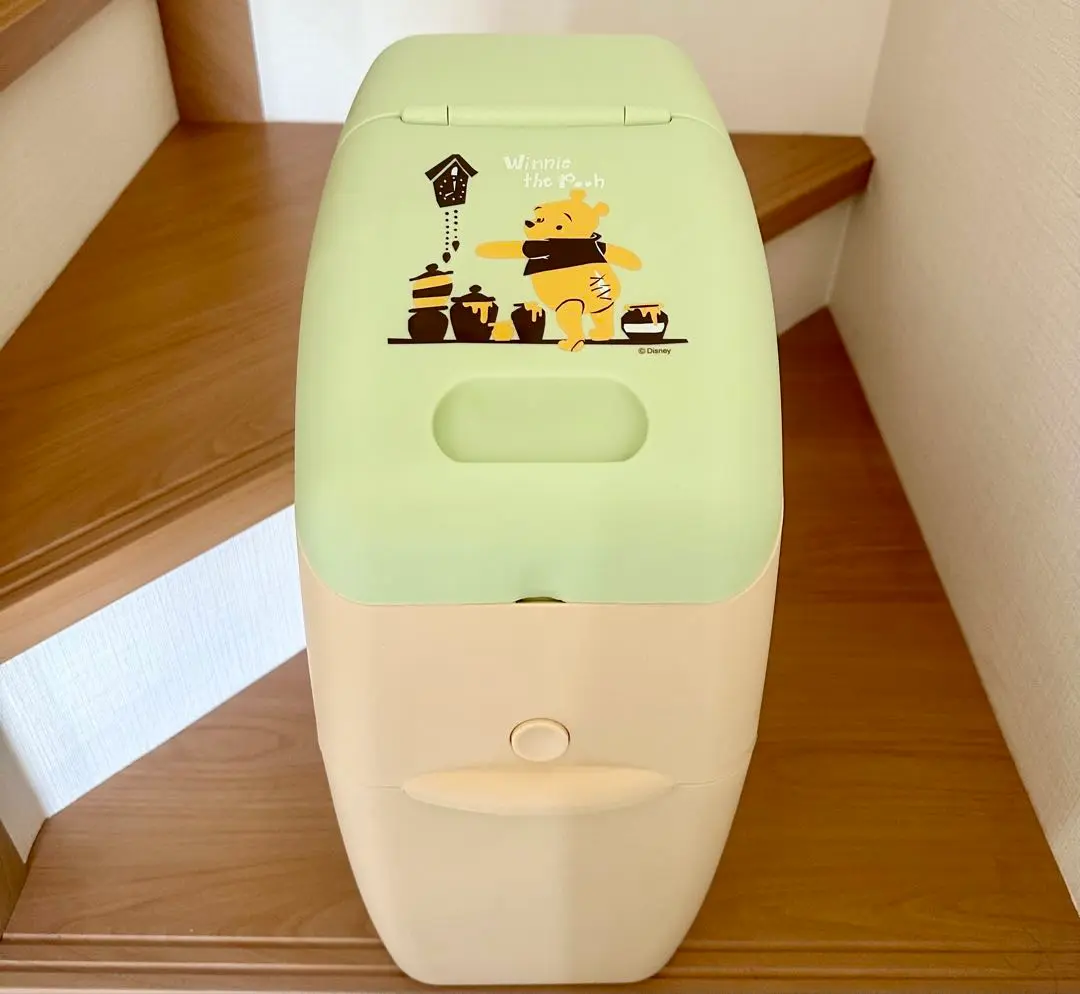くまのプーさん　特大踏み式ごみ箱、小物入れ くまのプーさん 特大踏み式ごみ箱、小物入れ
