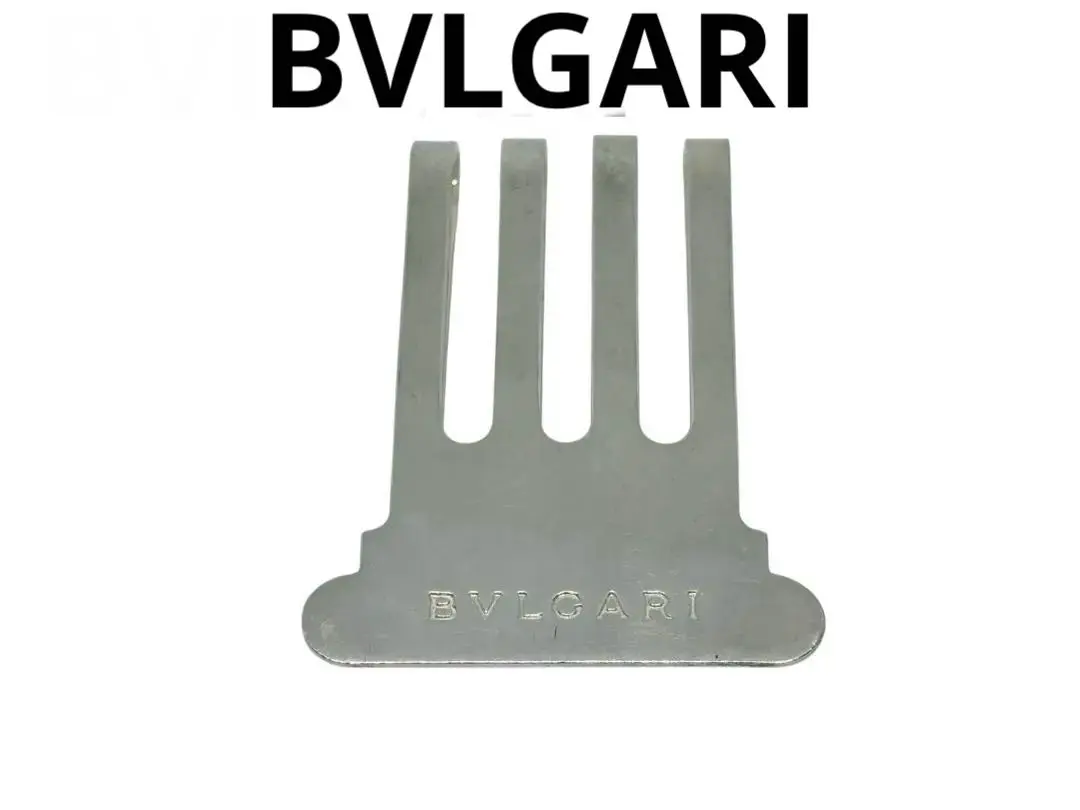 BVLGARI スリットグリル SV925 ビルクリップ マネークリップ 廃盤 希少 BVLGARI ブルガリ スリットグリル 925 ビルクリップ
