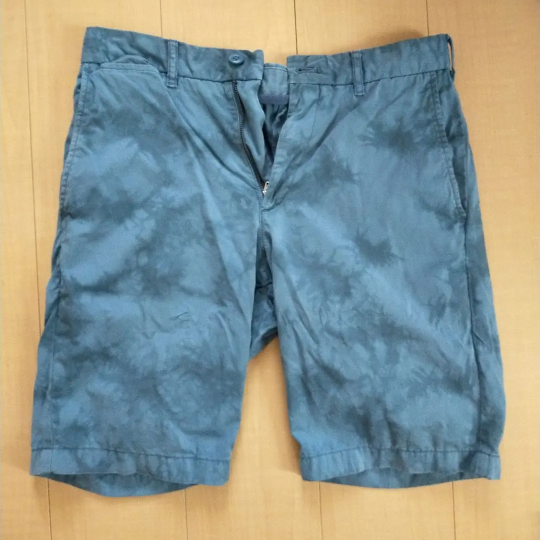 Thumbnail of Blue tie-dye shorts UNIQLO S