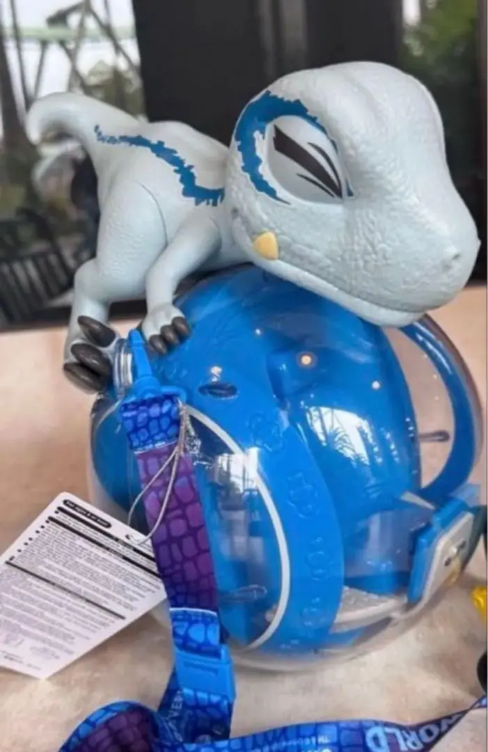 USJ - usj ジュラシックパーク ジュラシックワールド ポップコーン ぬいぐるみ Discover the New Blue Raptor Popcorn Bucket | TikTok