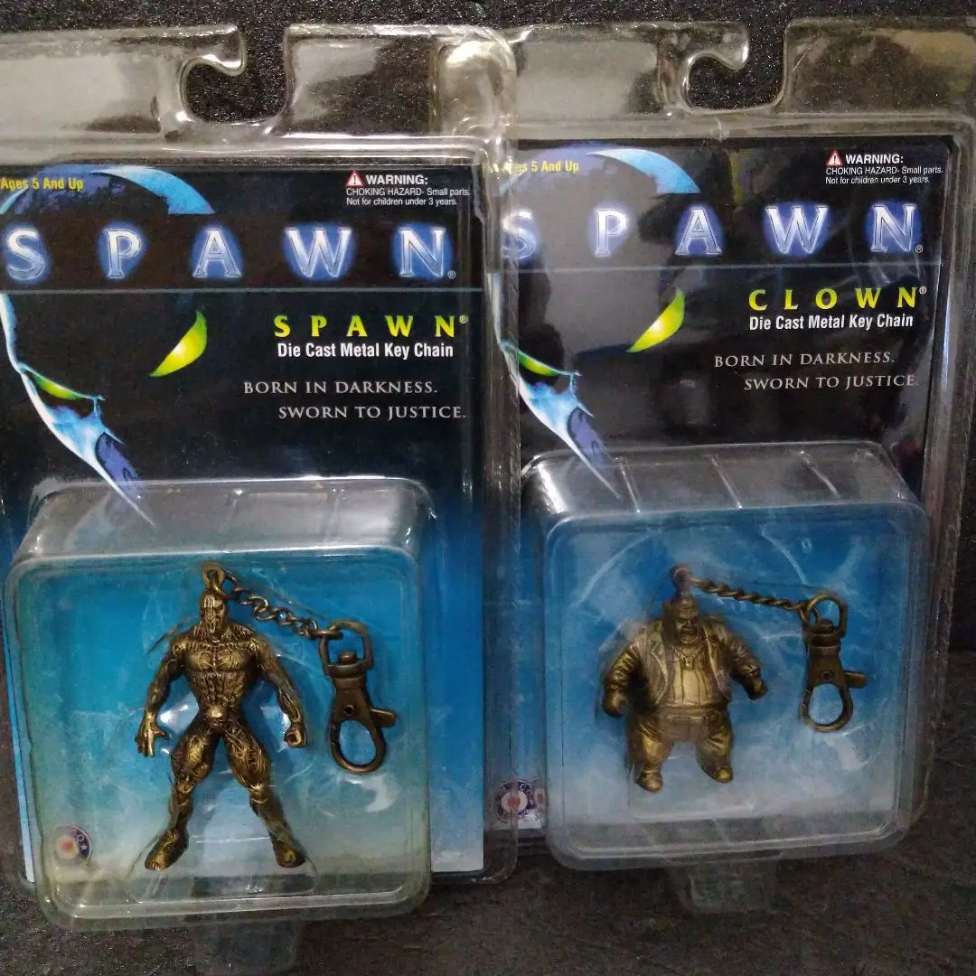 未開封タグ付き］SPAWN スポーンフィギュアキーホルダー5点