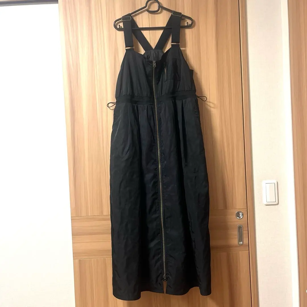 ニコアンド 人気スタッフプロデュース MA-1風ワンピース misayoさん