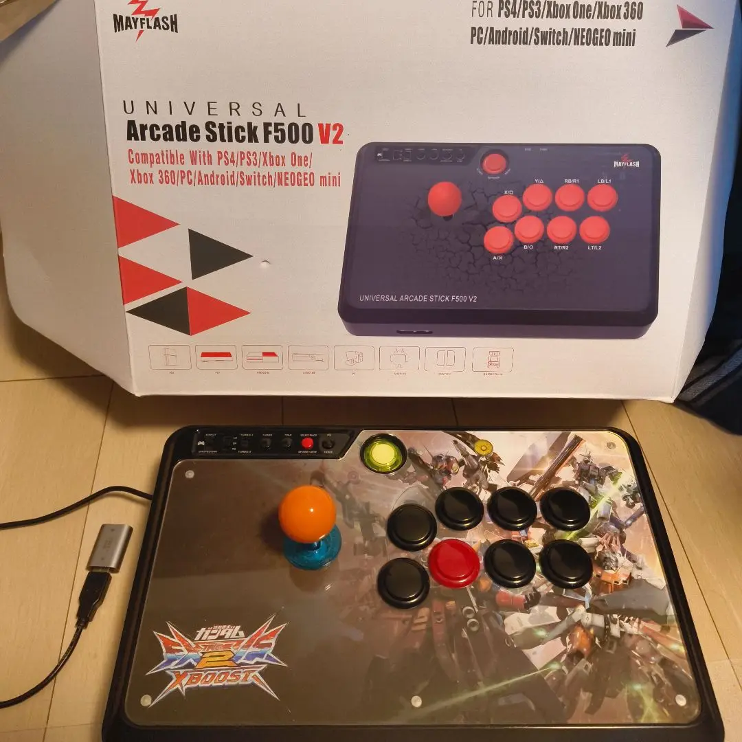 Mayflash　アーケードティック F500 V2 【日本正規品】 MAYFLASH F500 V2 アケコン スティック アーケードコントローラ