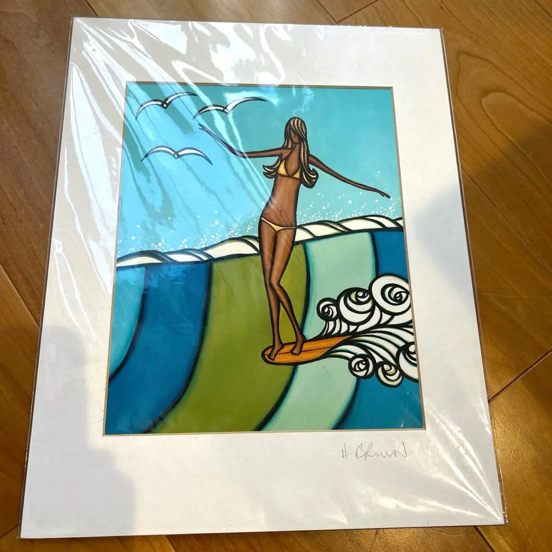 ヘザーブラウン　パレオ　サロン　フラガール　限定　Hawaiiで購入 楽天市場】【ヘザーブラウン】【Heather Brown】ART PRINT XL