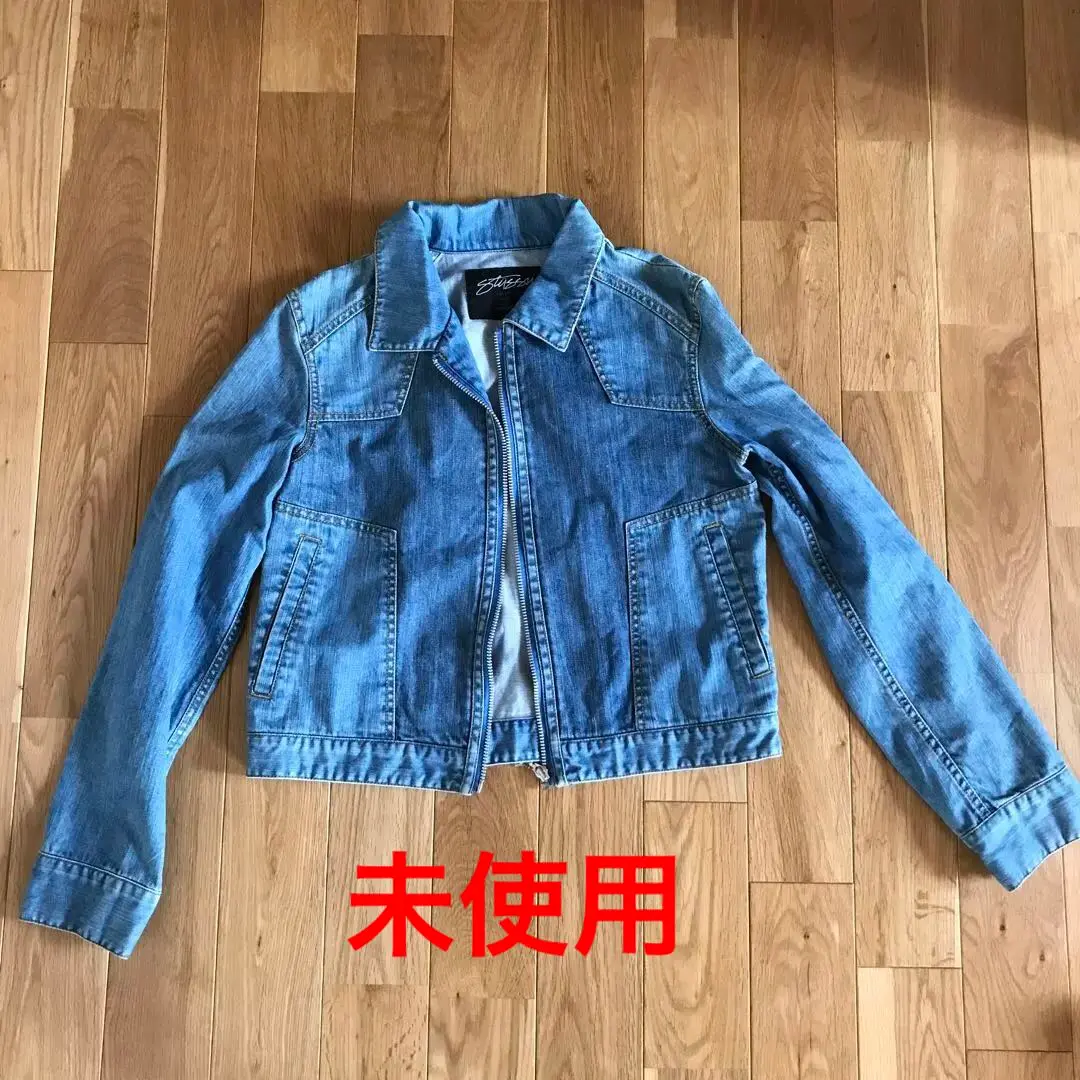 【レディース】90s stussy デニムジャケット オーストラリア製 黒 S 2025年最新】STUSSY レディース Gジャン・デニムジャケット