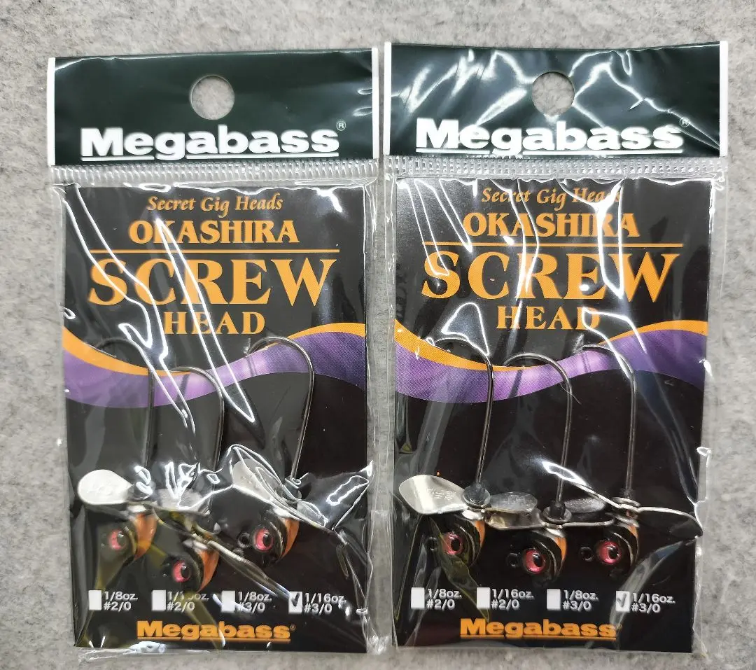 Megabass - メガバス　オカシラヘッド（ジグヘッド）8個セット 2025年最新】オカシラヘッドの人気アイテム - メルカリ