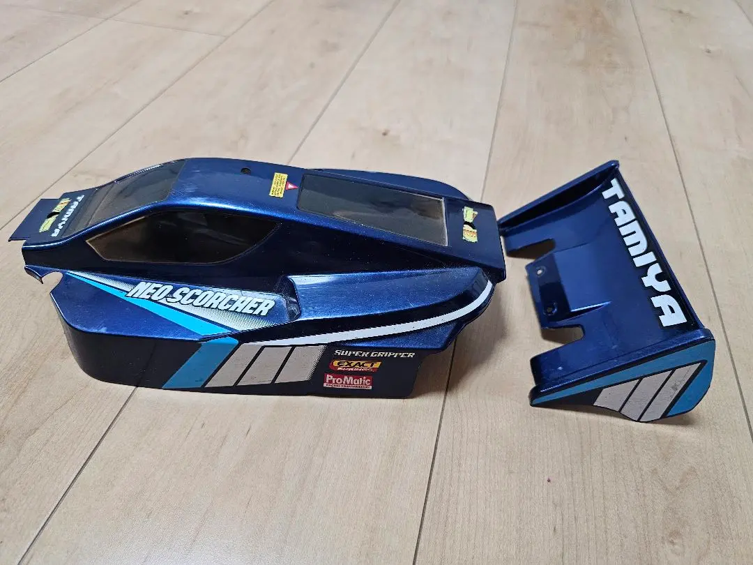 タミヤ　ファーストキット　ラジコン　ネオスコーチャー　作成途中保管品 タミヤファーストキットラジコンネオスコーチャー作成途中保管品
