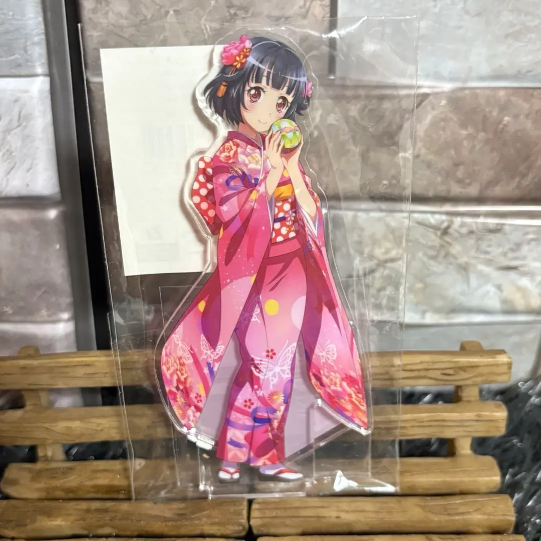 Thumbnail of ✨ BanG Dream! ✨ Rimi Ushigome Acrylic Stand Kimono ver. With outer bag, beautiful condition