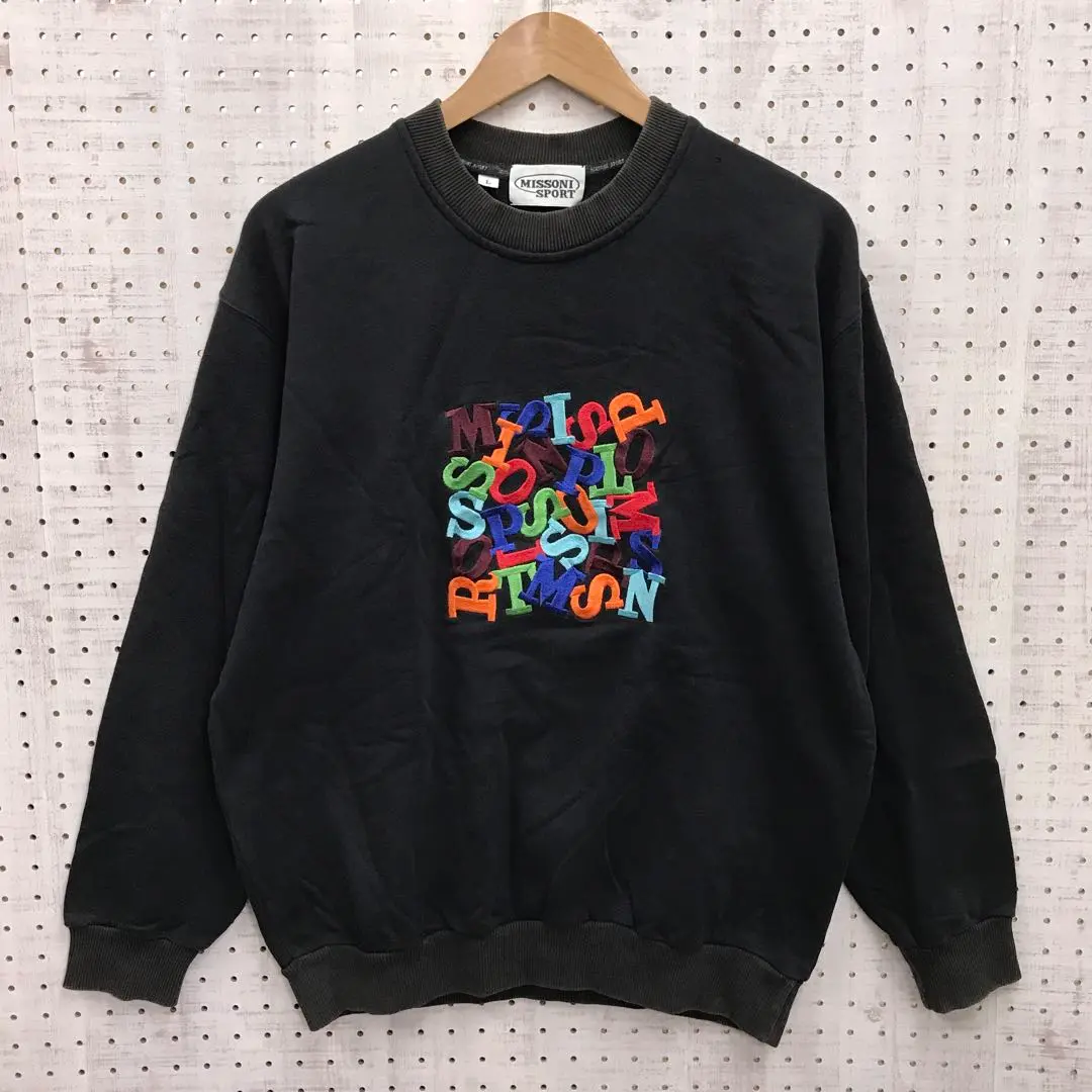 【関税込み】Missoni ブラック グラフィック スウェットシャツ 楽天市場】missoni（スウェット・トレーナー｜トップス