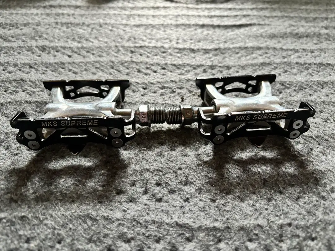 A*i様 美中古　MKS SUPREME ペダル　NJS刻印あり MKS（ミカシマペタル）SUPREME （シュプリーム） 送料無料