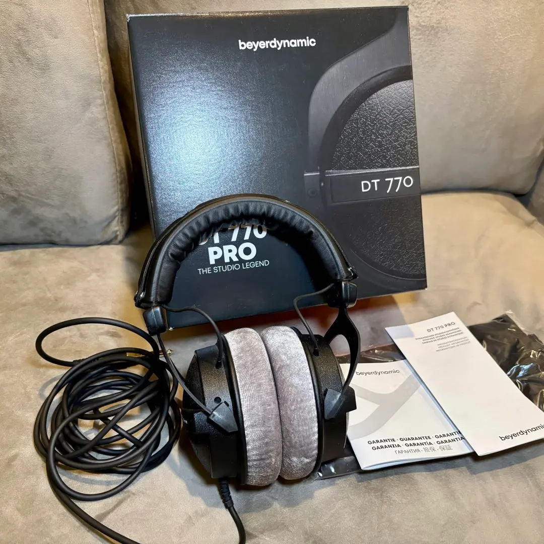 beyerdynamic DT770 Pro 32ohm 箱・袋・変換アダプタ付 2025年最新】beyerdynamic DT770の人気アイテム - メルカリ