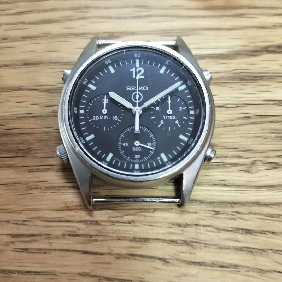 SEIKO RAF GEN2  英国防省採用モデル ／　リセット機能難有り セイコー RAF GEN2 7T27-7A20 英国防省採用モデル ミリタリー