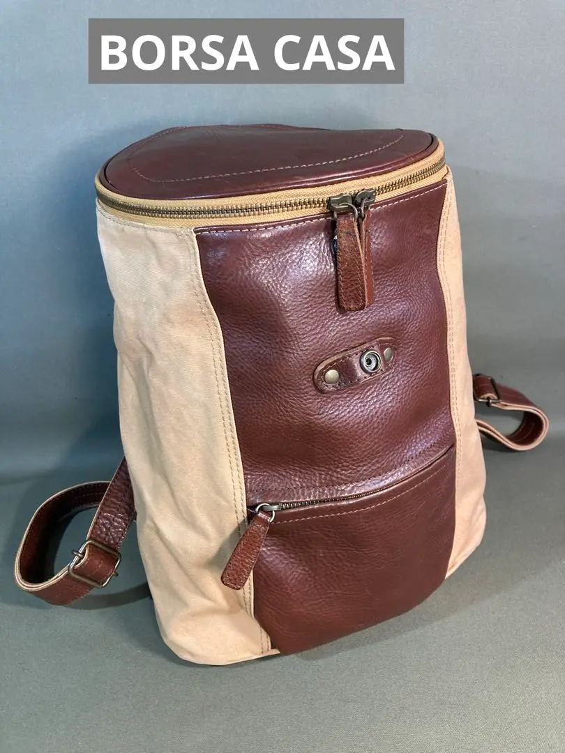 新品！送料込☆ BORSACASA☆本革☆リュックサック☆カバン☆ org.jpg