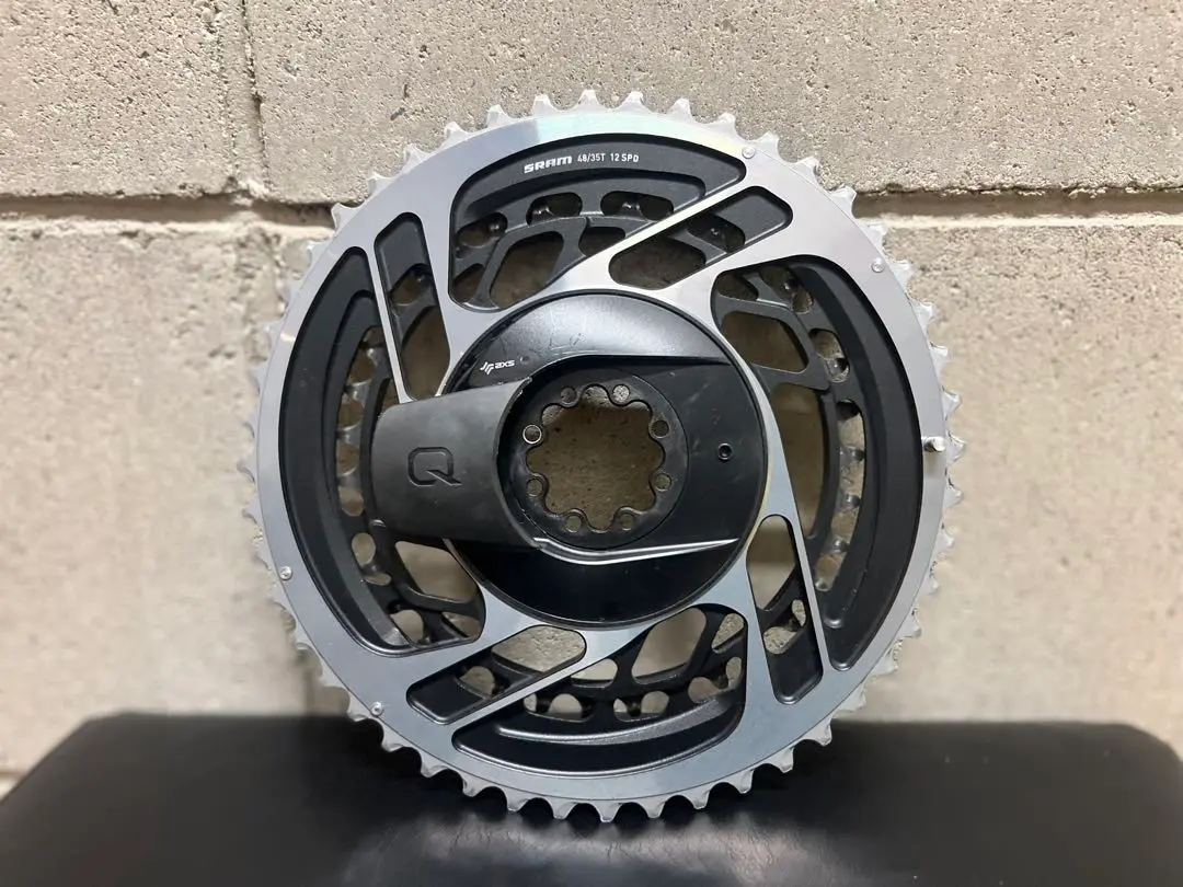 【高い素材】 sram red axs 1× パワーメーター48t 走行距離300km程 パーツ