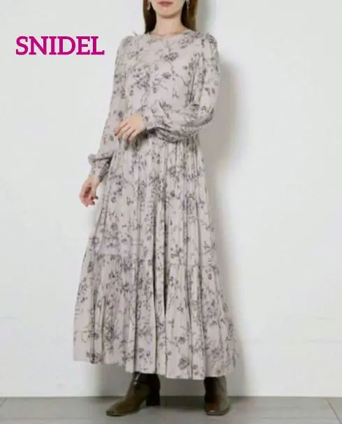 Thumbnail of SNIDEL Snidel Long Dress Inner Camisole Set