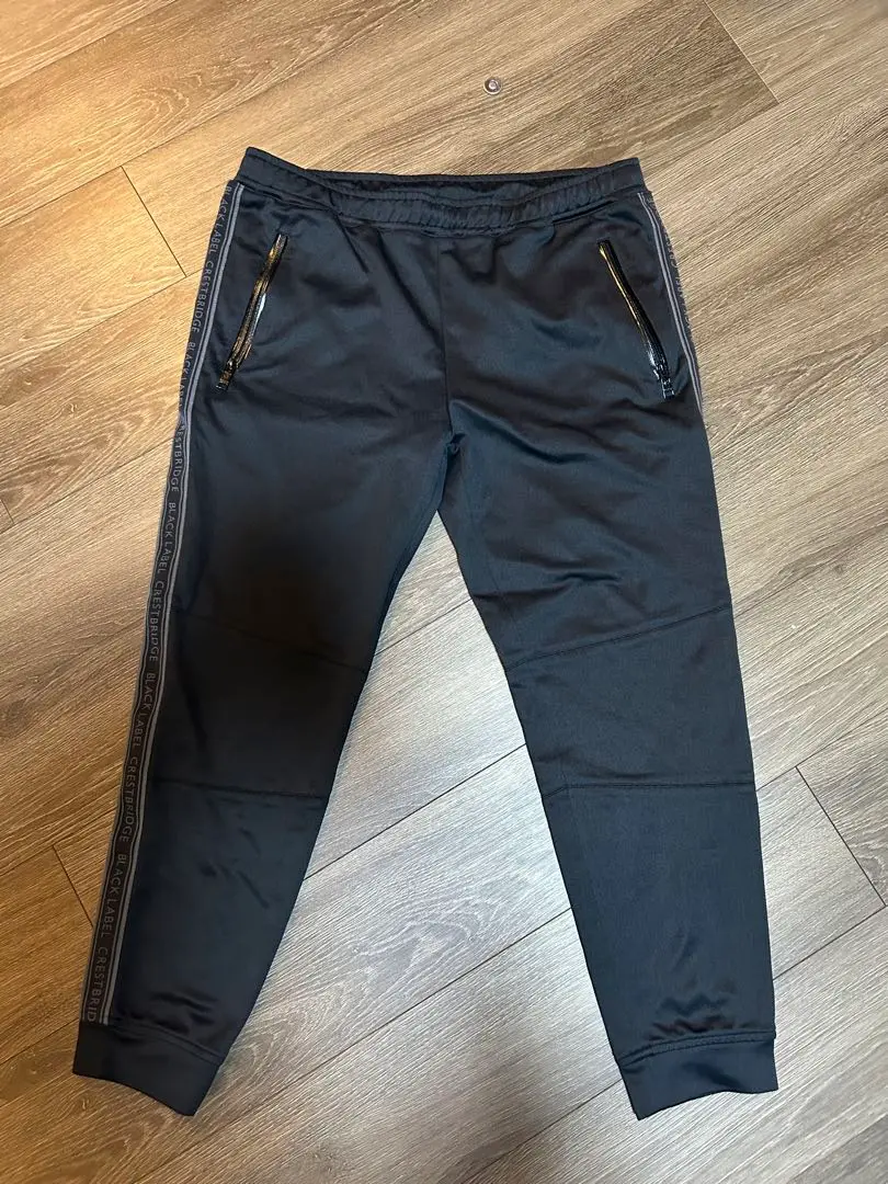 【BLACK LABEL CRESTBRIDGE】ブランドロゴ　ジョガーパンツ CRESTBRIDGE BLACKLABEL クレストブリッジブラックレーベル