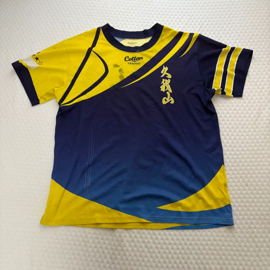 美品‼️国学院久我山 公式戦ユニ レプリカ サイズ M ネイビー/グレー adidas アディダス サッカー日本代表 2024 ホーム レプリカ