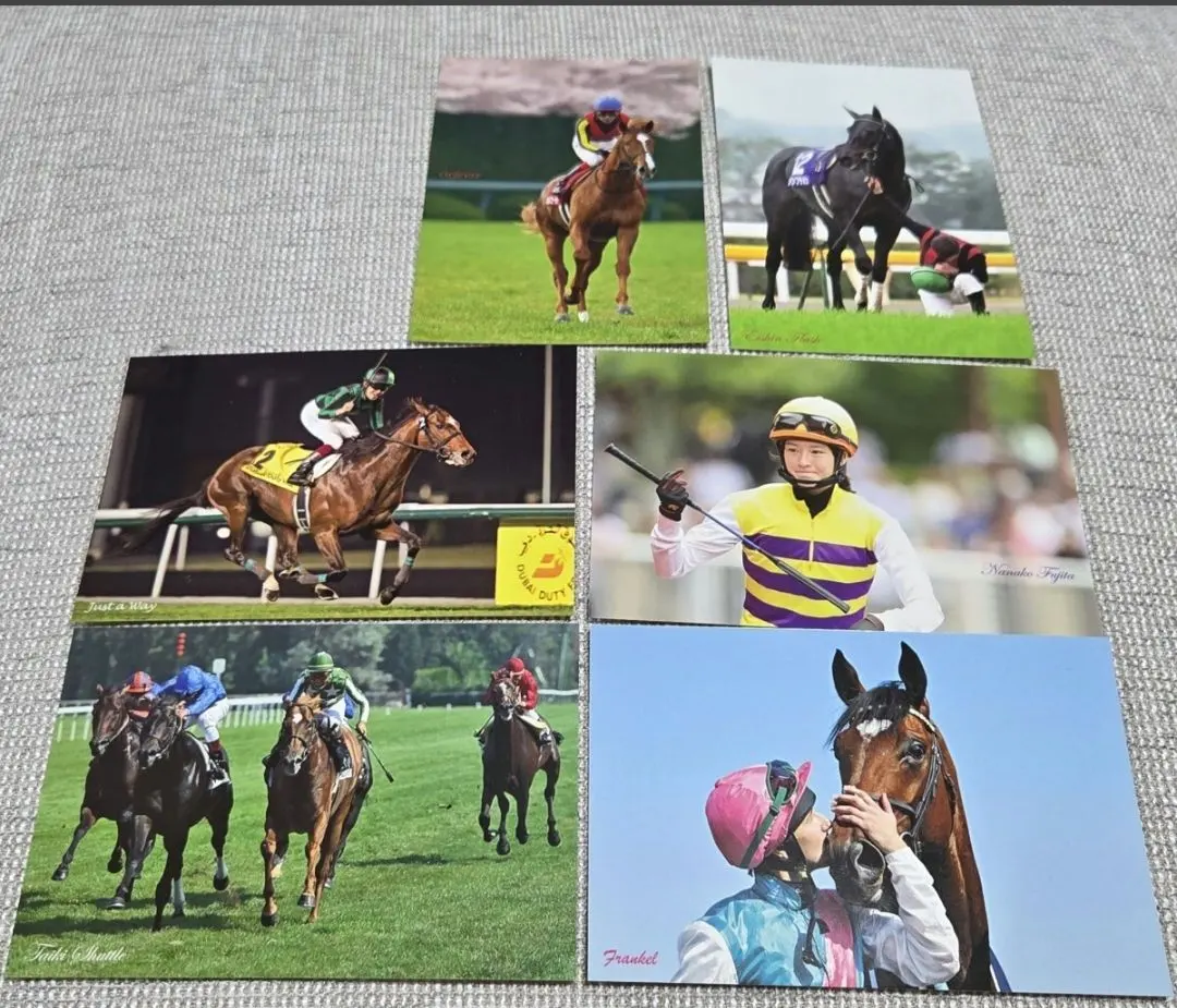 Thumbnail of ② Bundle discount welcome ♪♪ JRA Yushun Postcard 6-piece set