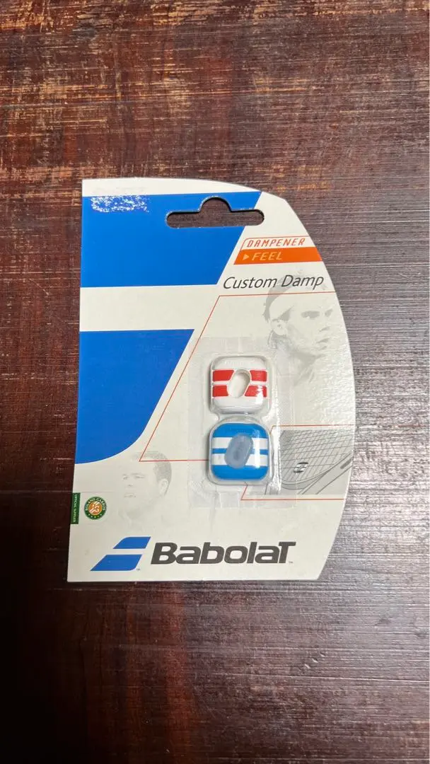 Babolat 振動止め Custom Damp RG + 初代 バボラ BabolaT 振動止め・スタビライザー FLAG DAMP 2個入り