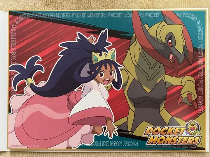 ❶　ポケットモンスター ビッグサイズ色紙コレクション 全8種　ポケモン フラットガシャポン】 ポケットモンスター ビッグサイズ色紙
