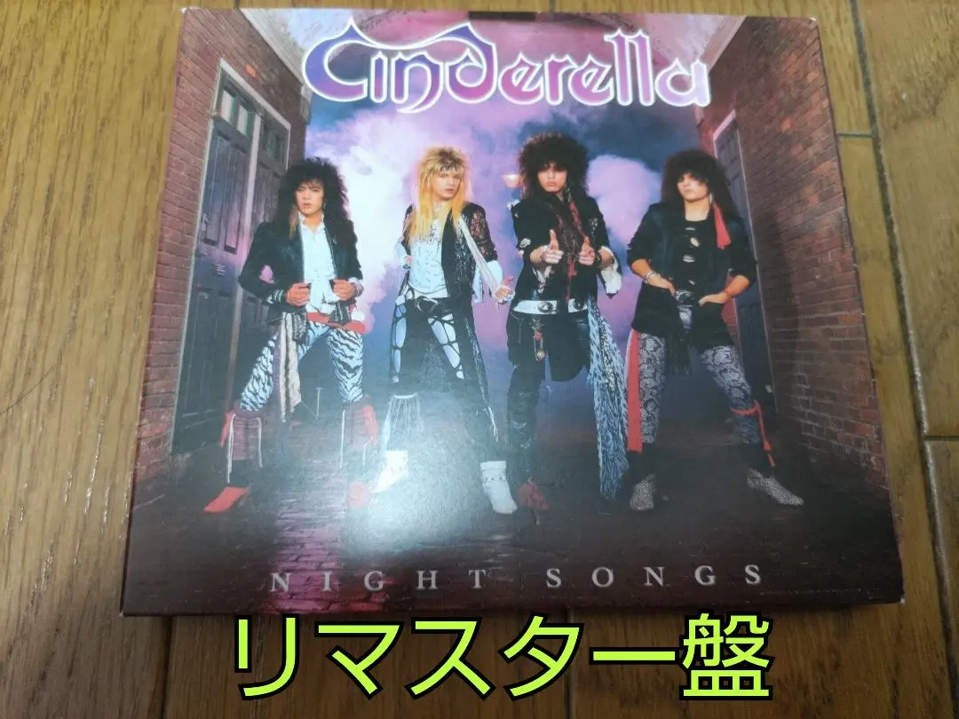 【希少】シンデレラ／ナイト・ソングス 国内盤洋楽カセットテープ 1986年当時物 Cinderella, シンデレラ – Night Songs = ナイト・ソングス – CD