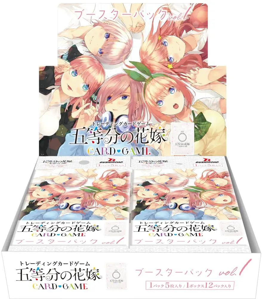 五等分の花嫁 カードゲーム ブースターパック vol.2 初版 1カートン 五等分の花嫁 カードゲーム ブースターパック vol.2「かけがえのない