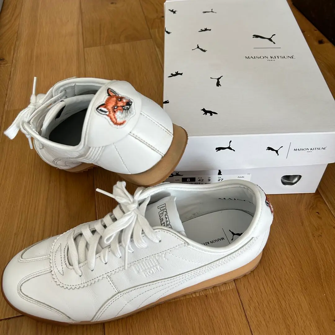 【期間限定価格】メゾンキツネ　プーマ　コラボスニーカー　23.5 Q GOODS Parts&Shoes|「PUMA」×「MAISON KITSUNE'」コラボ