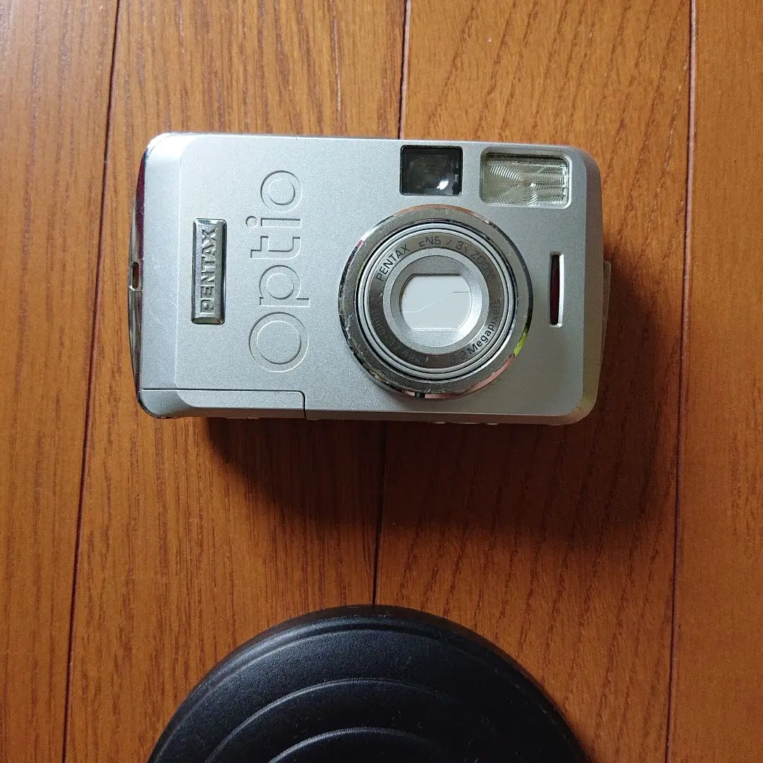 スマホ転送OK✨PENTAX Optio E20✨動作確認済 単三電池 可愛い