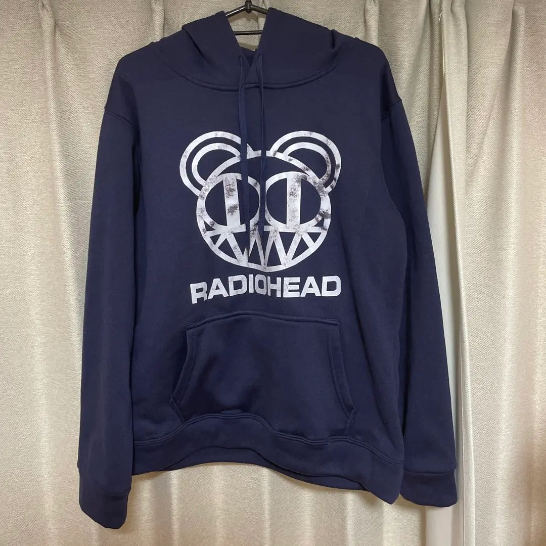 RADIOHEAD レディオヘッド パーカー　L　w.a.s.t.e. 黒 2025年最新】radiohead パーカーの人気アイテム - メルカリ