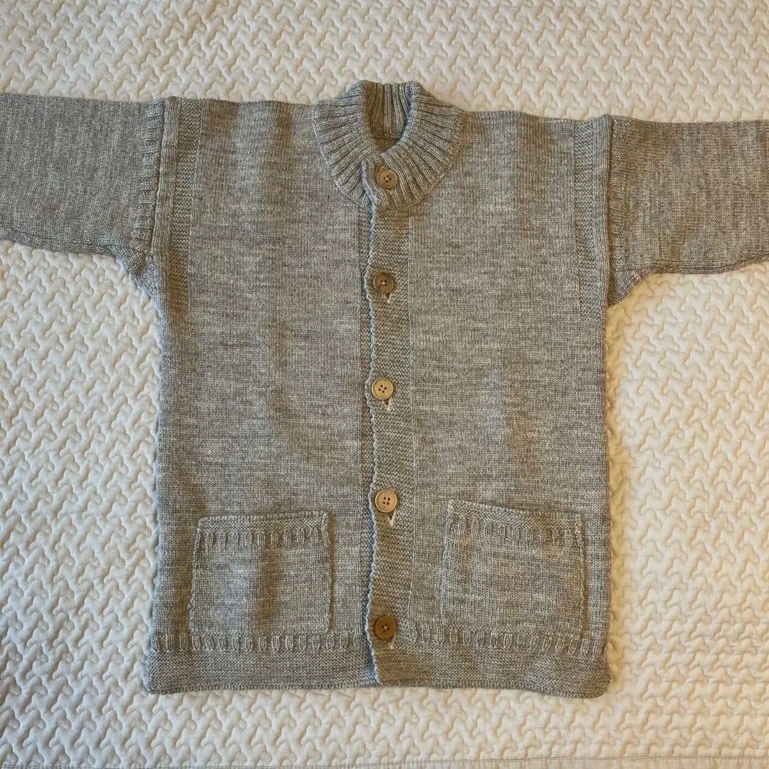 Thumbnail of Le Tricot de la Mer Ladies Cardigan Knit Beige