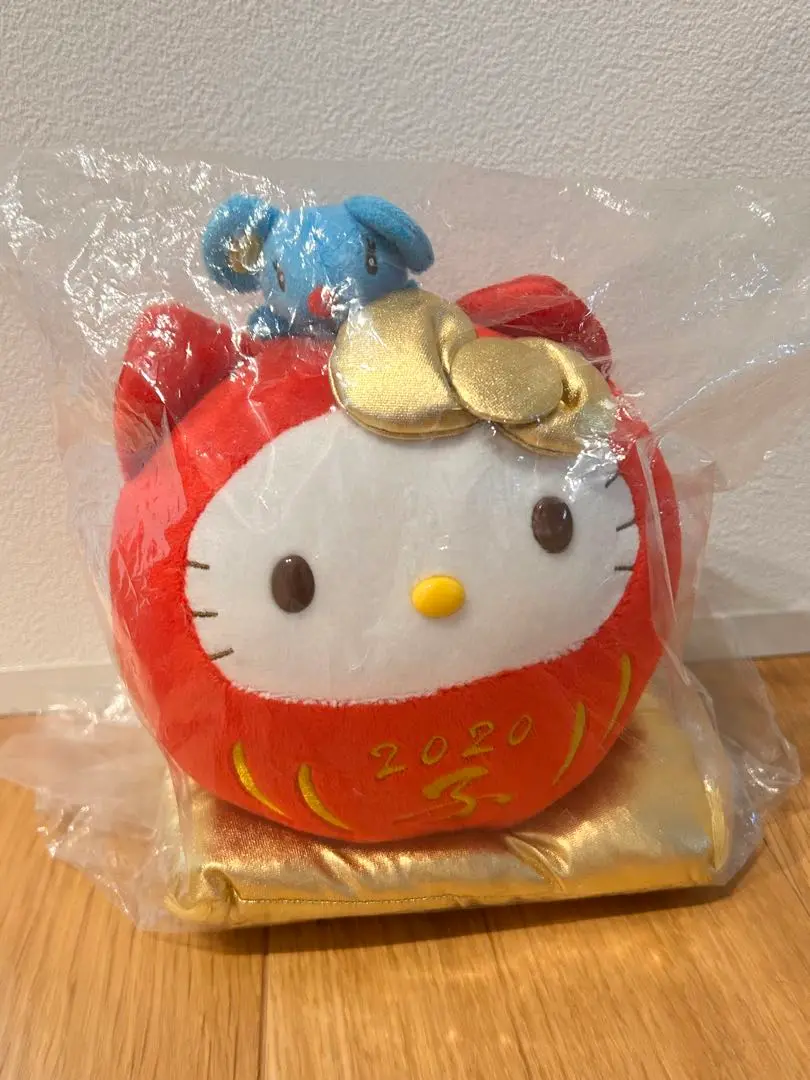 ヤクルト限定　ハローキティ　干支　ぬいぐるみ　 キティ　サンリオ　ねずみ ヤクルト限定 ハローキティ 干支 ぬいぐるみ キティ サンリオ