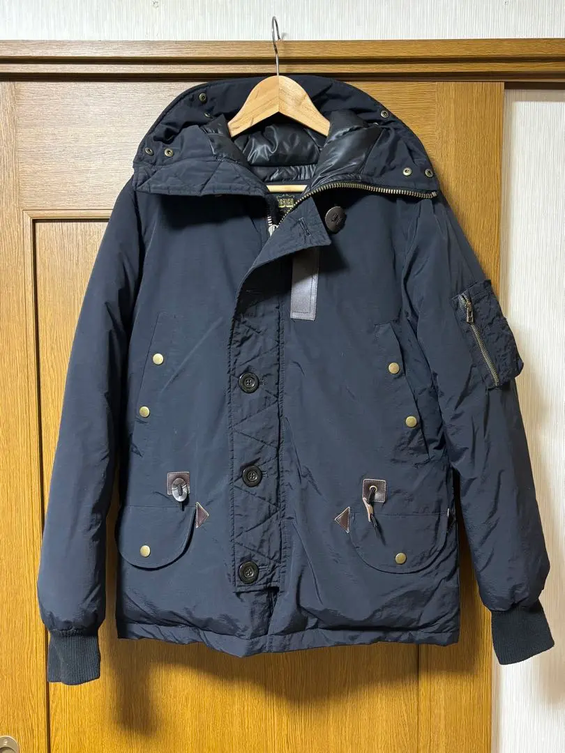 Thumbnail of BEAMS Down Jacket Blouson Black M Size