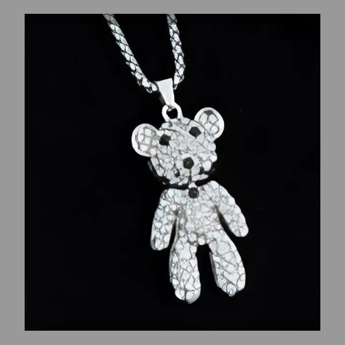 Thumbnail of Cute Bear Pendant RAP HIPHOP Bling Bling
