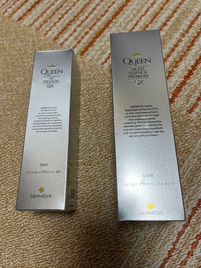 新品未使用ジェンマジャパン ジェンムーブクイーンエッセンス(化粧水)120ml ジェンムーブクイーン エッセンス 5X | gemmajapan