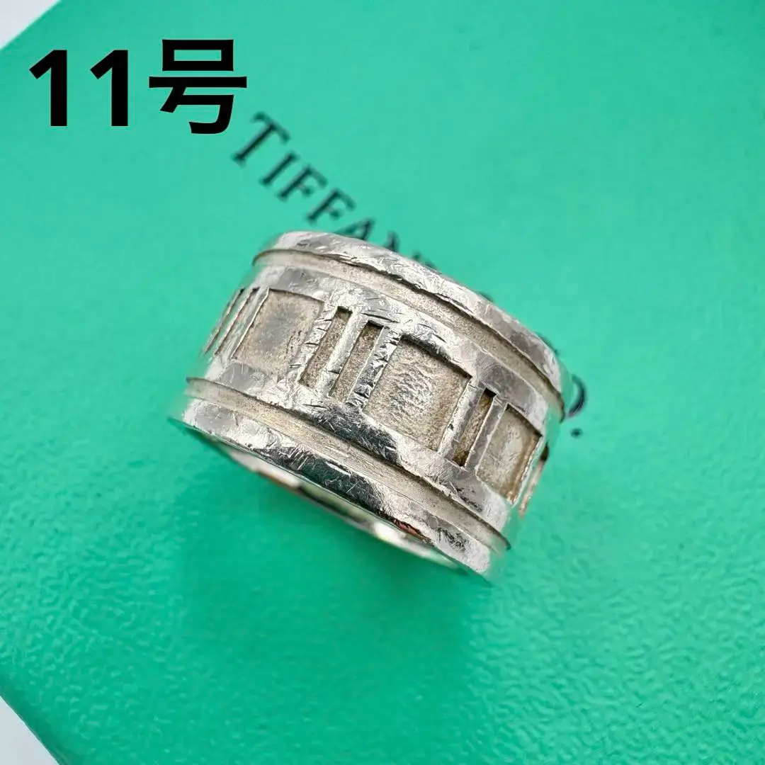 C047/TIFFANY ティファニー アトラスリング 指輪シルバー 11号 590ad5de318674ca0eb1c45889c96f