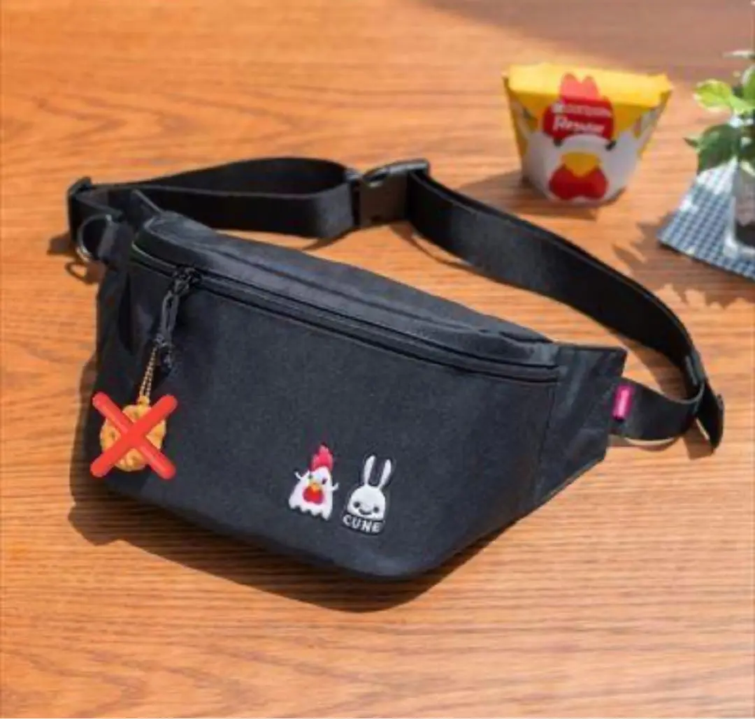 極美品✨CUNE キューン　うさぎ　ウエストポーチ　クロスボディ　オレンジ m63825899361_1.jpg?1745249704