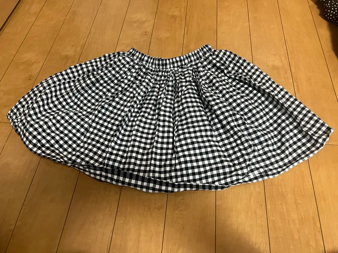 Global Work 格紋 裙子 女童 110厘米相當 的縮圖