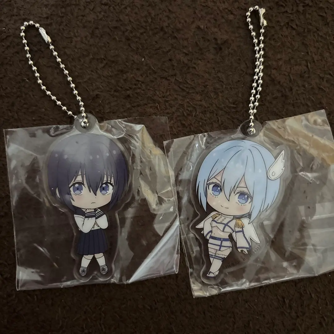 Thumbnail of 2.5-Dimensional Seduction Acrylic Keyholder Set of 2: Nono and Nokiel