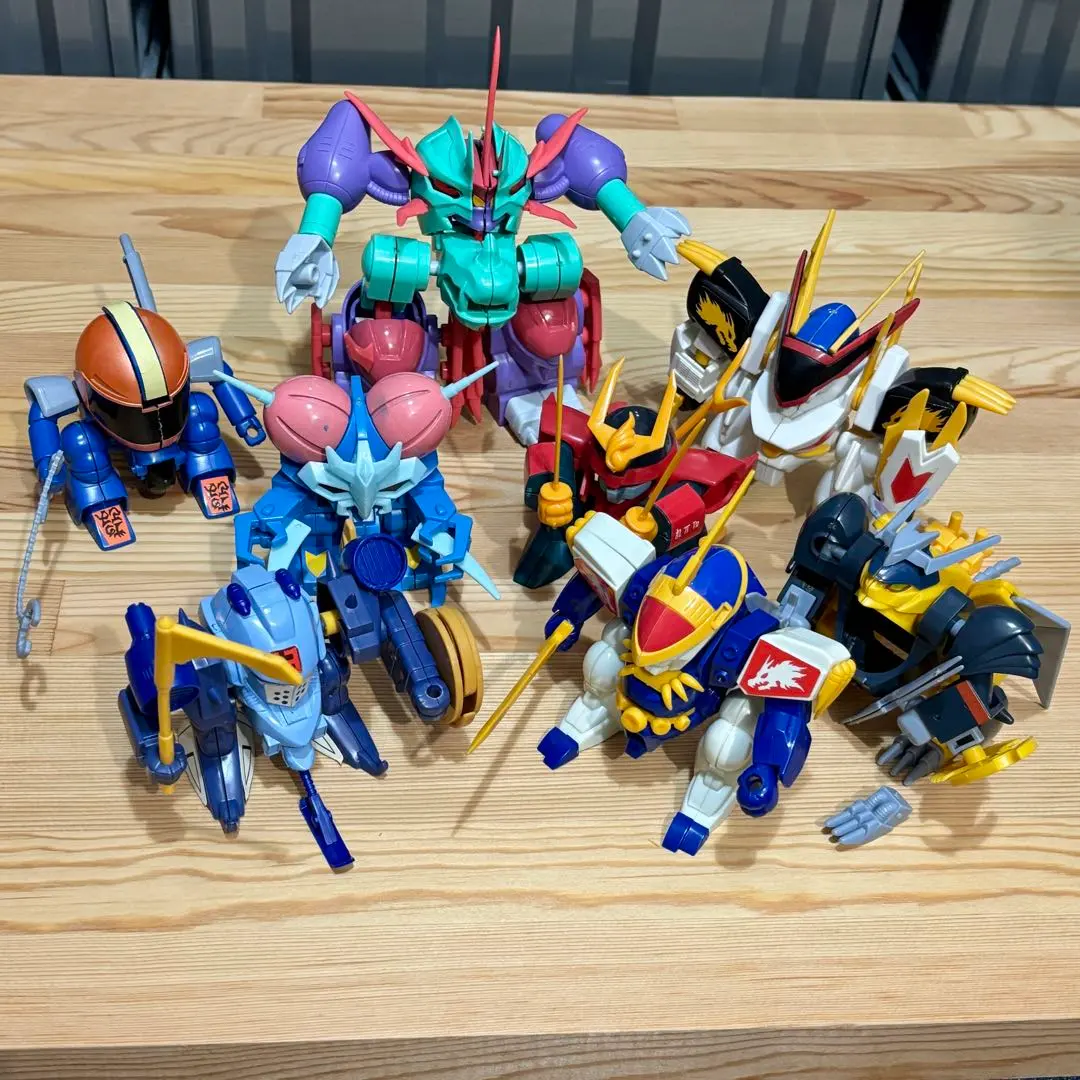 Thumbnail of Mashin Hero Wataru Plaction 8-figure set! Rare!