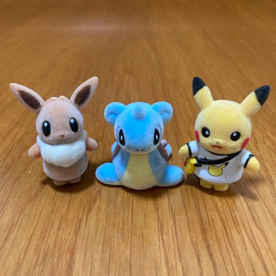 ポケモン　ポケモふどーる4 ラプラス 2点まとめ売り ロコン・アローラロコン・ラプラスが仲間入り！ ポケモふどーる