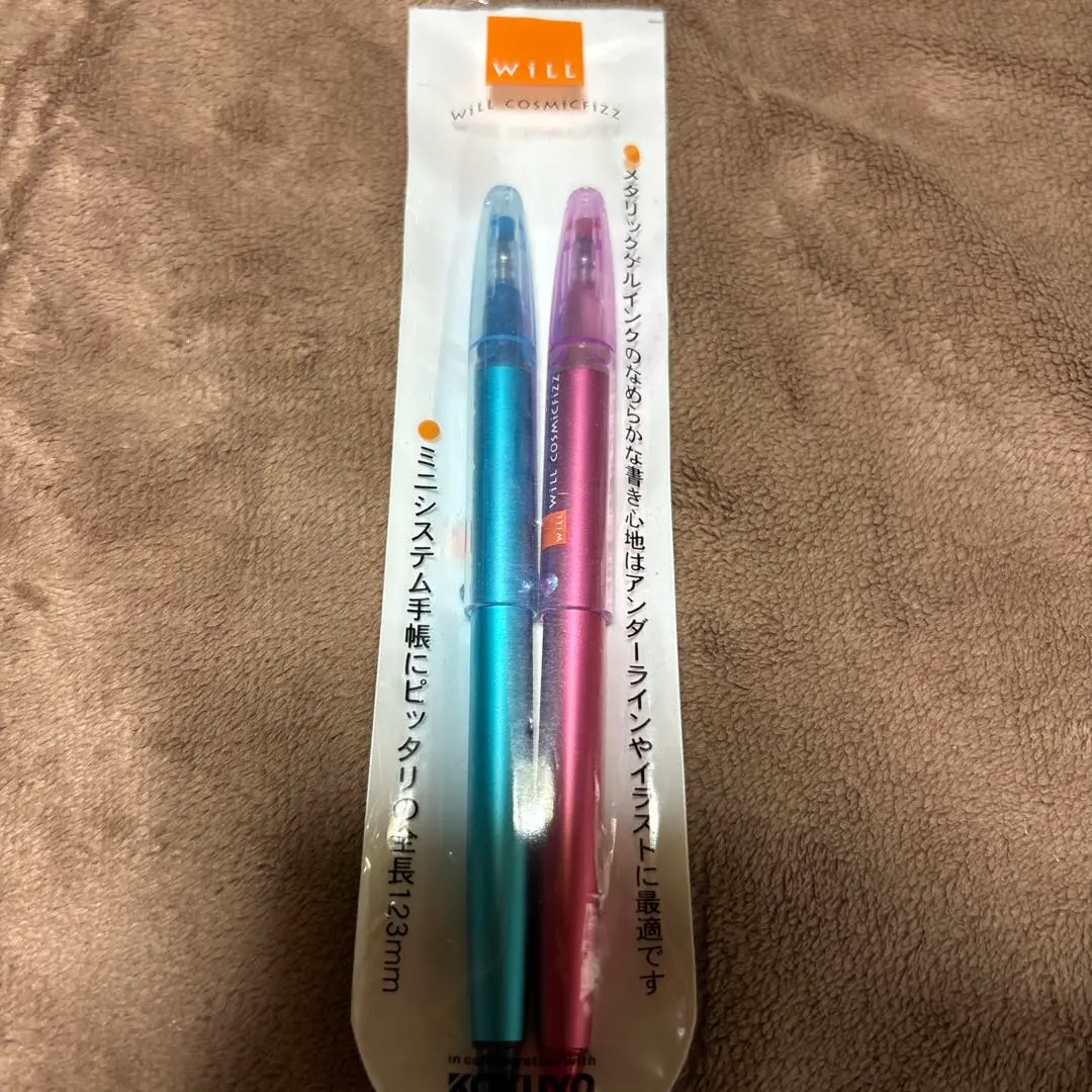KOKUYO 國譽 WILL 粉紅金屬色 & 藍色金屬色 的縮圖