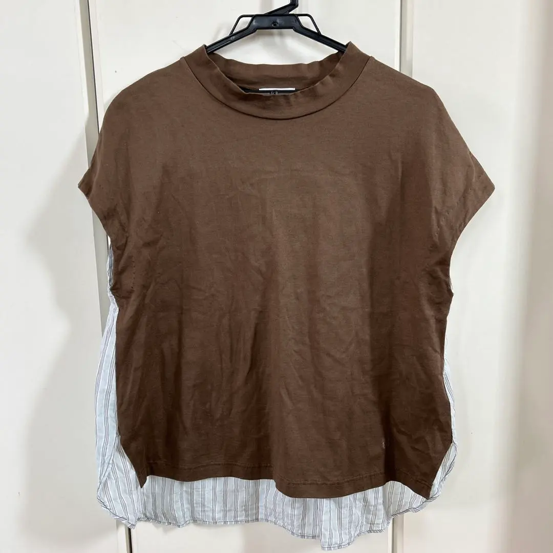 Thumbnail of Brown Layered Short Sleeve T-shirt - McGREGOR, Size L