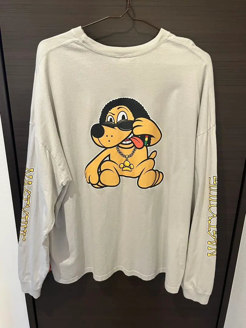 美品 ナスティードッグ Nasty Dog ロングスリーブTシャツ ロンT L 美品✨️】 ナスティードッグ ロングTシャツ Lサイズ - メルカリ
