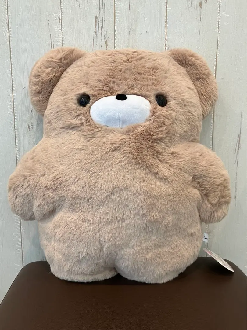 Thumbnail of Fluffy Cookie Press Bear Plushie - Brown
