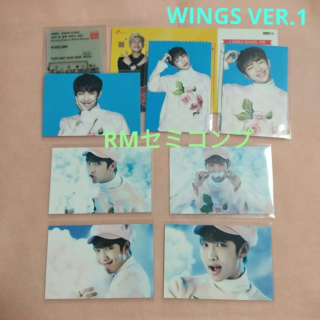 防弾少年団(BTS) - BTS ナムジュン WINGS SEOUL ソウル トレカ BTS 防弾少年団 WINGS FC 継続 ランダム トレカ RM ナムジュン