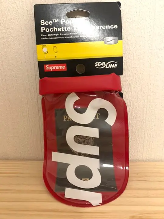 Supreme - 【最終値下げ】supreme see pouch 人気の赤セット 早い者勝ち 込 Supreme SealLine シュプリーム See Pouch large RED