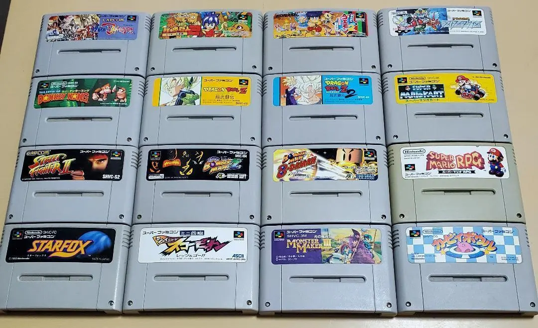 Thumbnail of Super Famicom game software bargain sale SNES