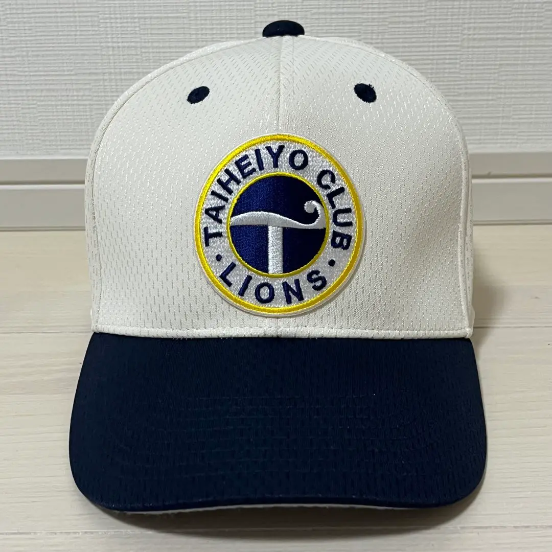 太平洋クラブライオンズ I×Nメッシュ キャップ　西武 クラウンライター 西鉄 太平洋クラブライオンズ ホーム キャップ 西鉄 クラウンライター