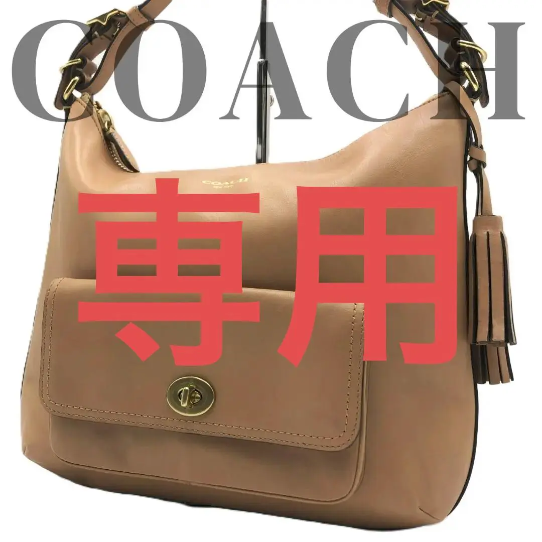 美品　COACHショルダーバッグ　コーチ 極美品 2023年 A4】コーチ ショルダーバッグ スミス ブラック 黒